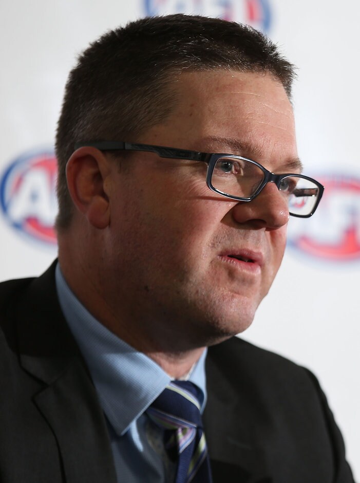 AFL 2015 Media - Illicit Drugs Policy Press Conference AFLPA boss Paul Marsh won't rule out walking away from the illicit drugs policy - ${keywords}